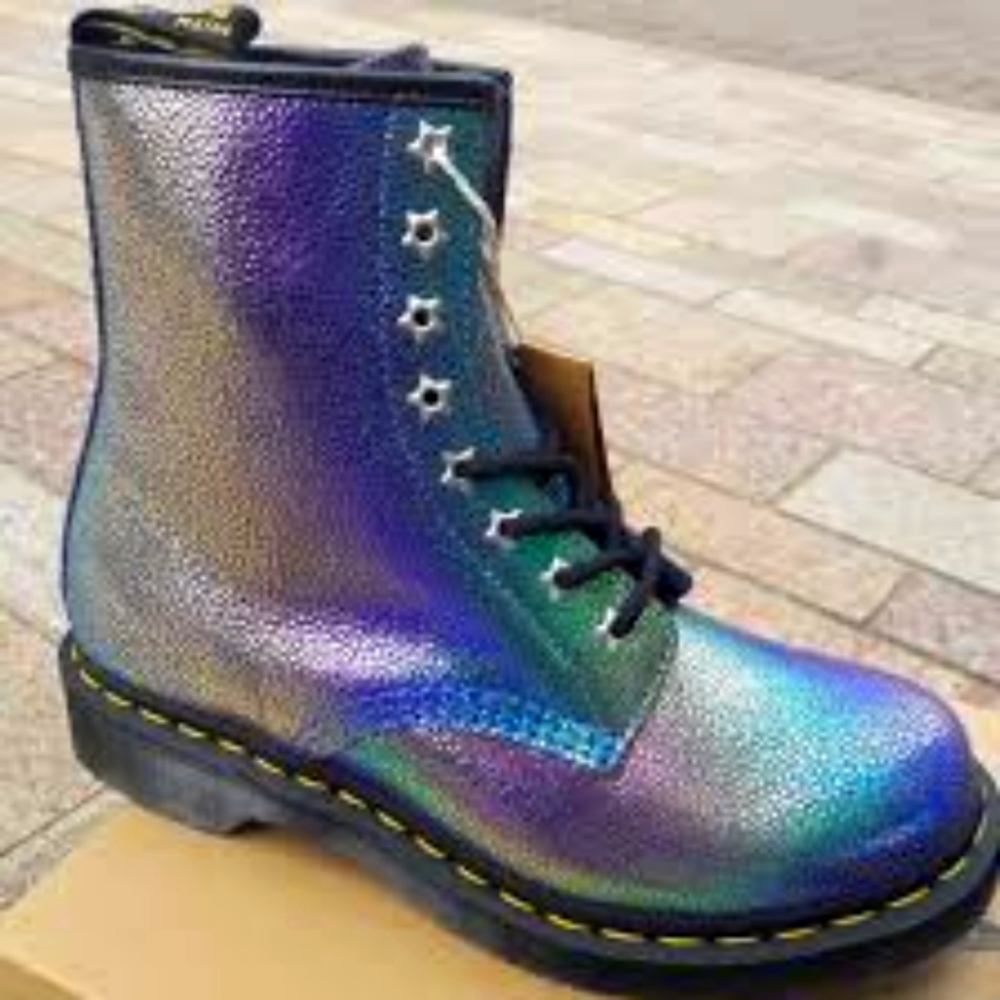 Dr Martens Rainbow Ray 1460 Boots